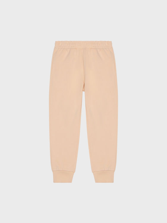 Picture of BD8282 BOYS HIGH QUALITY COTTON FLEECE BEIGE JOGGERS